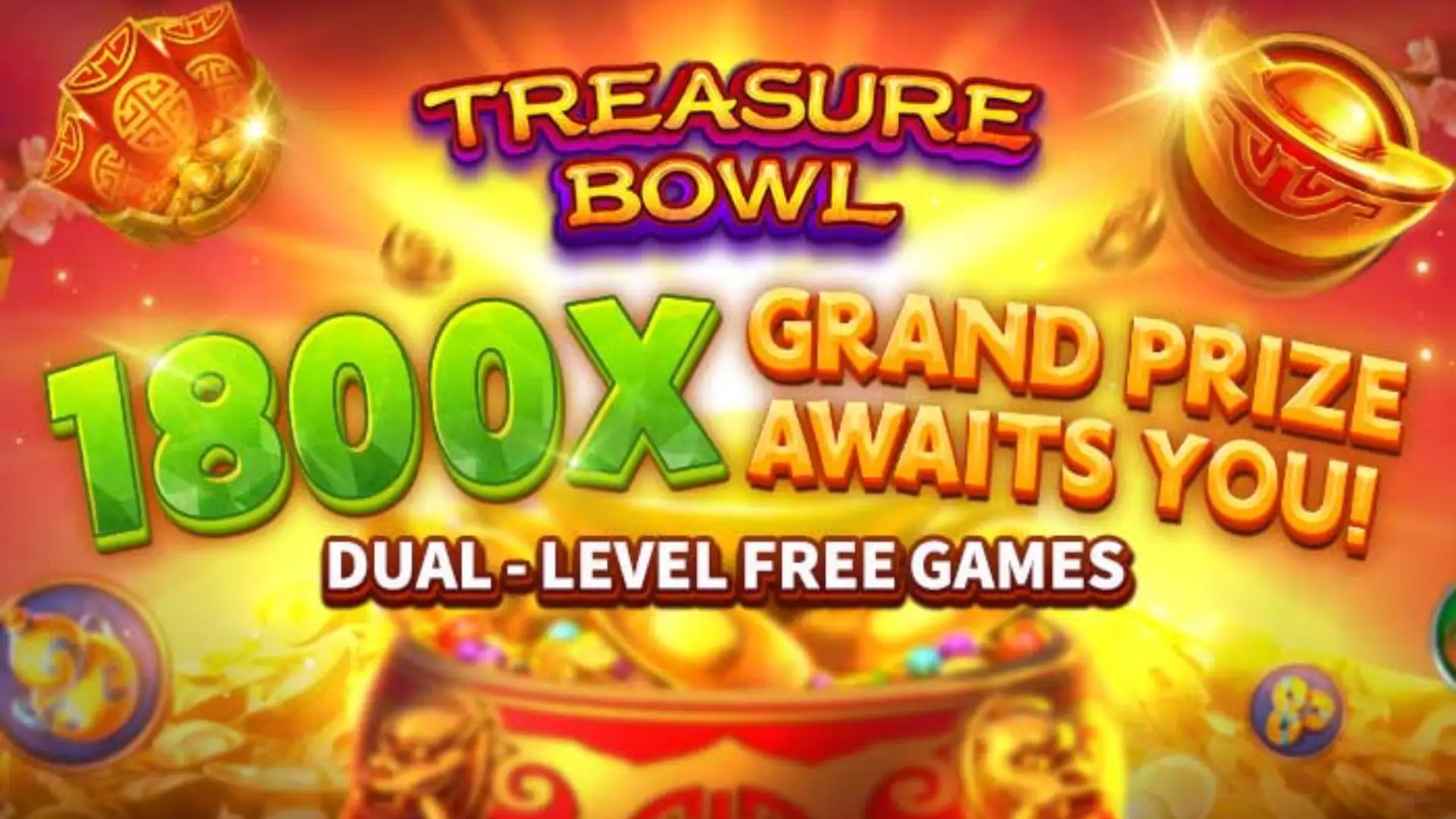 Multiplicadores Treasure Bowl t8bet - 7777x Máximo com Tigela Dourada